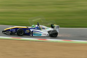 World © Octane Photographic Ltd. BRDC Formula 4 (F4) Championship - Brands Hatch, May 17th 2013. MSV F4-013. HHC Motorsport – Gustavo Lima. Digital Ref : 0677cb1d3996