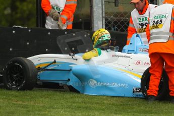 World © Octane Photographic Ltd. BRDC Formula 4 (F4) Championship - Brands Hatch, May 17th 2013. MSV F4-013, Douglas Motorsport – Malgosia Rdest. Digital Ref : 0677cb7d9835