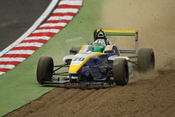 World © Octane Photographic Ltd. BRDC Formula 4 (F4) Championship - Brands Hatch, May 17th 2013. MSV F4-013, HHC Motorsport – Gustavo Lima. Digital Ref : 0677cb7d9967