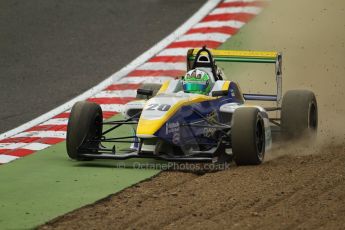 World © Octane Photographic Ltd. BRDC Formula 4 (F4) Championship - Brands Hatch, May 17th 2013. MSV F4-013, HHC Motorsport – Gustavo Lima. Digital Ref : 0677cb7d9969