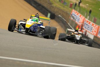 World © Octane Photographic Ltd. BRDC Formula 4 (F4) Championship - Brands Hatch, May 17th 2013. MSV F4-013. HHC Motorsport – Gustavo Lima. Digital Ref : 0677ce1d0246