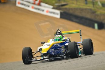 World © Octane Photographic Ltd. BRDC Formula 4 (F4) Championship - Brands Hatch, May 17th 2013. MSV F4-013. HHC Motorsport – Gustavo Lima. Digital Ref : 0677ce1d0319