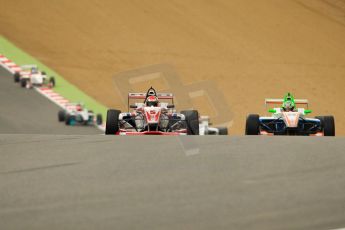 World © Octane Photographic Ltd. BRDC Formula 4 (F4) Championship - Brands Hatch, May 17th 2013. MSV F4-013, James Greenway and HHC Motorsport – Raoul Hyman. Digital Ref : 0677ce1d0383