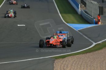 World © Octane Photographic Ltd. BRDC Formula 4 (F4) Race 1, Donington Park 28th September 2013. MSVF4-13, Hillspeed, Seb Morris. Digital Ref : 0833lw1d9616