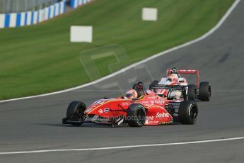 World © Octane Photographic Ltd. BRDC Formula 4 (F4) Race 1, Donington Park 28th September 2013. MSVF4-13, CDR (Chris Dittmann Racing), Max Cornelius. Digital Ref : 0833lw1d9668