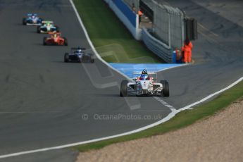 World © Octane Photographic Ltd. BRDC Formula 4 (F4) Race 1, Donington Park 28th September 2013. MSVF4-13, Lanan Racing, Jake Hughes. Digital Ref : 0833lw1d9684