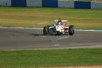 World © Octane Photographic Ltd. BRDC Formula 4 (F4) Race 1, Donington Park 28th September 2013. MSVF4-13, Lanan Racing, Jake Hughes. Digital Ref : 0833lw1d9730