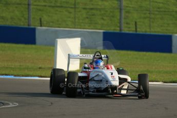 World © Octane Photographic Ltd. BRDC Formula 4 (F4) Race 1, Donington Park 28th September 2013. MSVF4-13, Lanan Racing, Jake Hughes. Digital Ref : 0833lw1d9779