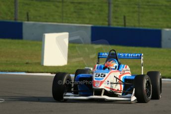 World © Octane Photographic Ltd. BRDC Formula 4 (F4) Race 1, Donington Park 28th September 2013. MSVF4-13, HHC Motorsport, Charlie Robertson. Digital Ref : 0833lw1d9791