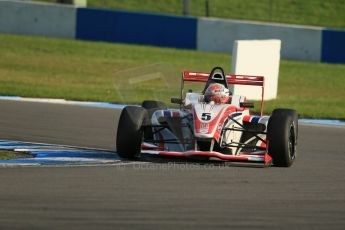 World © Octane Photographic Ltd. BRDC Formula 4 (F4) Race 1, Donington Park 28th September 2013. MSVF4-13, HHC Motorsport, Raoul Hyman. Digital Ref : 0833lw1d9807