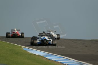 World © Octane Photographic Ltd. BRDC Formula 4 (F4) Race 1, Donington Park 28th September 2013. Digital Ref : 0833lw1d9832