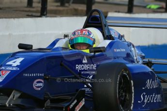 World © Octane Photographic Ltd. BRDC Formula 4 (F4) Race 1, Donington Park 28th September 2013. MSVF4-13, Team KBS, James Fletcher. Digital Ref : 0833lw1d9872