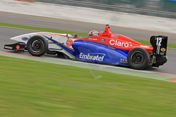 World © Octane Photographic Ltd. BRDC Formula 4 (F4) Championship, Silverstone, April 27th 2013. MSV F4-013, Mark Goodwin Racing, Pietro Fittipaldi.  Digital Ref : 0642cb7d9388