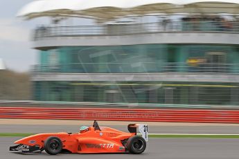 World © Octane Photographic Ltd. BRDC Formula 4 (F4) Championship, Silverstone, April 27th 2013. MSV F4-013, Hillspeed, Seb Morris. Digital Ref : 0642cb7d9452