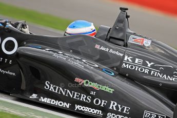 World © Octane Photographic Ltd. BRDC Formula 4 (F4) Championship, Silverstone, April 27th 2013. MSV F4-013, Sean Walkinshaw Racing, Jack Barlow.  Digital Ref : 0642cb7d9513