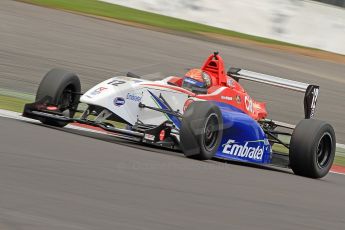 World © Octane Photographic Ltd. BRDC Formula 4 (F4) Championship, Silverstone, April 27th 2013. MSV F4-013, Mark Goodwin Racing, Pietro Fittipaldi.  Digital Ref : 0642cb7d9574