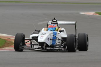 World © Octane Photographic Ltd. BRDC Formula 4 (F4) Championship Silverstone, April 27th 2013. MSV F4-013, Mark Goodwin Racing, Diego Menchaca.  Digital Ref : 0642lw7d6986