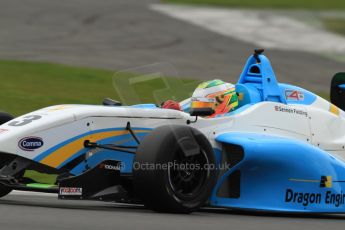 World © Octane Photographic Ltd. BRDC Formula 4 (F4) Championship, Silverstone, April 27th 2013. MSV F4-013, Douglas Motorsport, Sennan Fielding. Digital Ref : 0642lw7d7063