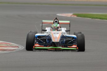 World © Octane Photographic Ltd. BRDC Formula 4 (F4) Championship, Silverstone, April 27th 2013. MSV F4-013, James Greenway. Digital Ref : 0642lw7d7074