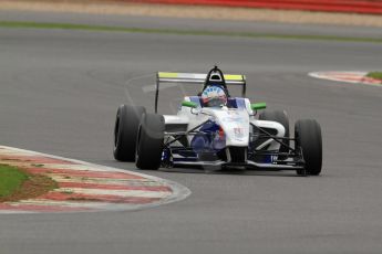 World © Octane Photographic Ltd. BRDC Formula 4 (F4) Championship, Silverstone, April 27th 2013. MSV F4-013, Mark Goodwin Racing, Jake Dalton.  Digital Ref : 0642lw7d7080
