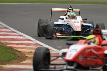 World © Octane Photographic Ltd. BRDC Formula 4 (F4) Championship, Silverstone, April 27th 2013. MSV F4-013, Hillspeed, Struan Moore and James Greenway. Digital Ref : 0642cb7d9541