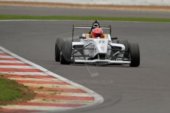 World © Octane Photographic Ltd. BRDC Formula 4 (F4) Championship, Silverstone, April 27th 2013. MSV F4-013, Hillspeed, Rahul Raj Mayer. Digital Ref : 0642lw7d7246