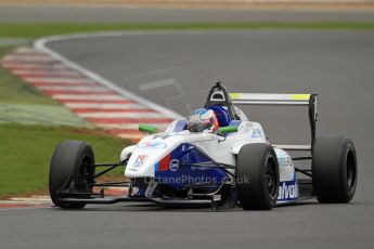 World © Octane Photographic Ltd. BRDC Formula 4 (F4) Championship, Silverstone, April 27th 2013. MSV F4-013, Mark Goodwin Racing, Jake Dalton.  Digital Ref : 0642lw7d7258