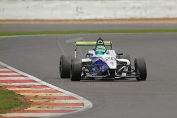 World © Octane Photographic Ltd. BRDC Formula 4 (F4) Championship, Silverstone, April 27th 2013. MSV F4-013, HHC Motorsport, Gustavo Lima. Digital Ref : 0642lw7d7296