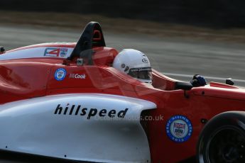 World © Octane Photographic Ltd. Brands Hatch, Qualifying, Sunday 24th November 2013. BRDC Formula 4 Winter Series, MSV F4-13, Jack Cook – Hillspeed. Digital Ref : 0866lw1d7208