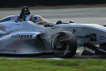 World © Octane Photographic Ltd. Brands Hatch, Qualifying, Sunday 24th November 2013. BRDC Formula 4 Winter Series, MSV F4-13, – Kieran Vernon - Hillspeed. Digital Ref : 0866lw1d7265