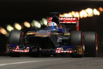 World © 2013 Octane Photographic Ltd. F1 Monaco GP, Monte Carlo -Thursday 23rd May 2013 - Practice 2. Scuderia Toro Rosso STR8 - Jean-Eric Vergne. Digital Ref : 0694lw1d7696