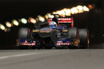 World © 2013 Octane Photographic Ltd. F1 Monaco GP, Monte Carlo -Thursday 23rd May 2013 - Practice 2. Scuderia Toro Rosso STR8 - Jean-Eric Vergne. Digital Ref : 0694lw1d7804