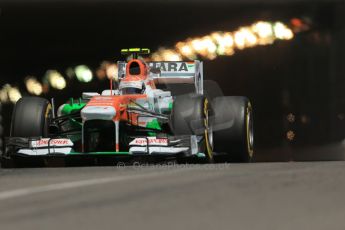 World © 2013 Octane Photographic Ltd. F1 Monaco GP, Monte Carlo -Thursday 23rd May 2013 - Practice 2. Sahara Force India VJM06 - Adrian Sutil. Digital Ref : 0694lw1d7836