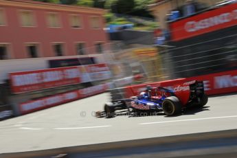 World © 2013 Octane Photographic Ltd. F1 Monaco GP, Monte Carlo -Thursday 23rd May 2013 - Practice 2. Scuderia Toro Rosso STR8 - Jean-Eric Vergne. Digital Ref : 0694lw1d8036