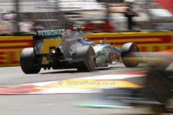 World © 2013 Octane Photographic Ltd. F1 Monaco GP, Monte Carlo -Thursday 23rd May 2013 - Practice 2. Mercedes AMG Petronas F1 W04 – Lewis Hamilton. Digital Ref : 0694lw7d7678