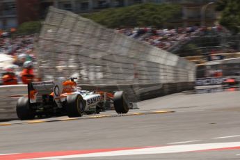 World © 2013 Octane Photographic Ltd. F1 Monaco GP, Monte Carlo -Thursday 23rd May 2013 - Practice 2. Sahara Force India VJM06 - Paul di Resta. Digital Ref : 0694lw7d7699