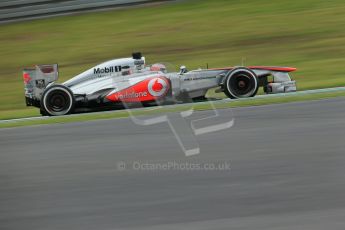 World © Octane Photographic Ltd. F1 German GP - Nurburgring. Friday 5th July 2013 - Practice One. Vodafone McLaren Mercedes MP4/28 - Jenson Button. Digital Ref : 0739lw1d3472