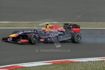 World © Octane Photographic Ltd. F1 German GP - Nurburgring. Friday 5th July 2013 - Practice One. Infiniti Red Bull Racing RB9 - Mark Webber. Digital Ref : 0739lw1d3558