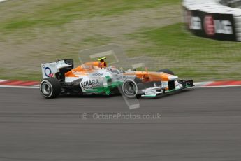 World © Octane Photographic Ltd. F1 German GP - Nurburgring. Friday 5th July 2013 - Practice One. Sahara Force India VJM06 - Adrian Sutil. Digital Ref : 0739lw1d43041