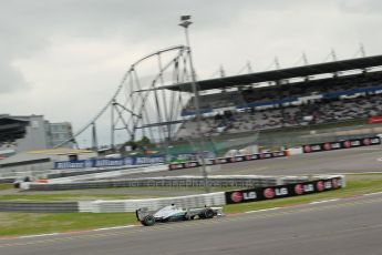 World © Octane Photographic Ltd. F1 German GP - Nurburgring. Friday 5th July 2013 - Practice One. Mercedes AMG Petronas F1 W04 – Nico Rosberg. Digital Ref : 0739lw1d43235