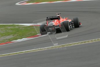 World © Octane Photographic Ltd. F1 German GP - Nurburgring. Friday 5th July 2013 - Practice two. Marussia F1 Team MR02 - Jules Bianchi. Digital Ref : 0741lw1d4404