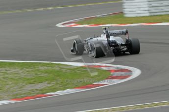 World © Octane Photographic Ltd. F1 German GP - Nurburgring. Friday 5th July 2013 - Practice two. Williams FW35 - Valtteri Bottas. Digital Ref : 0741lw1d4413