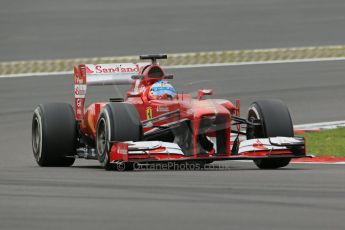 World © Octane Photographic Ltd. F1 German GP - Nurburgring. Friday 5th July 2013 - Practice two. Scuderia Ferrari F138 - Fernando Alonso. Digital Ref : 0741lw1d4577