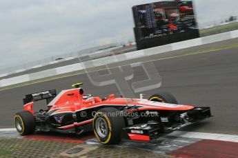 World © Octane Photographic Ltd. F1 German GP - Nurburgring. Friday 5th July 2013 - Practice two. Marussia F1 Team MR02 - Max Chilton. Digital Ref : 0741lw1d4645