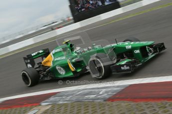 World © Octane Photographic Ltd. F1 German GP - Nurburgring. Friday 5th July 2013 - Practice two. Caterham F1 Team CT03 - Giedo van der Garde. Digital Ref : 0741lw1d4653