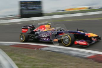 World © Octane Photographic Ltd. F1 German GP - Nurburgring. Friday 5th July 2013 - Practice two. Infiniti Red Bull Racing RB9 - Mark Webber. Digital Ref : 0741lw1d4834
