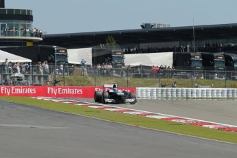 World © Octane Photographic Ltd. F1 German GP - Nurburgring. Sunday 7th July 2013 - Race. Williams FW35 - Valtteri Bottas. Digital Ref : 0749lw1d9875