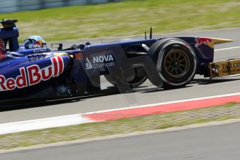 World © Octane Photographic Ltd. F1 German GP - Nurburgring. Sunday 7th July 2013 - Race. Scuderia Toro Rosso STR8 - Jean-Eric Vergne. Digital Ref : 0749lw1d9910
