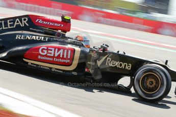 World © Octane Photographic Ltd. F1 German GP - Nurburgring. Sunday 7th July 2013 - Race. Lotus F1 Team E21 - Romain Grosjean. Digital Ref : 0749lw1dx0029