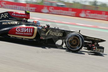 World © Octane Photographic Ltd. F1 German GP - Nurburgring. Sunday 7th July 2013 - Race. Lotus F1 Team E21 - Romain Grosjean. Digital Ref : 0749lw1dx0144